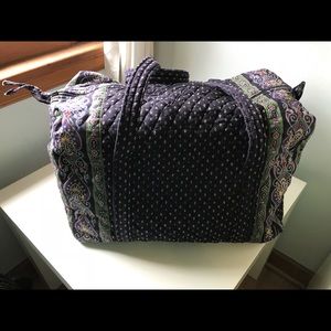 Vintage Vera Bradley Duffel - Paisley Print